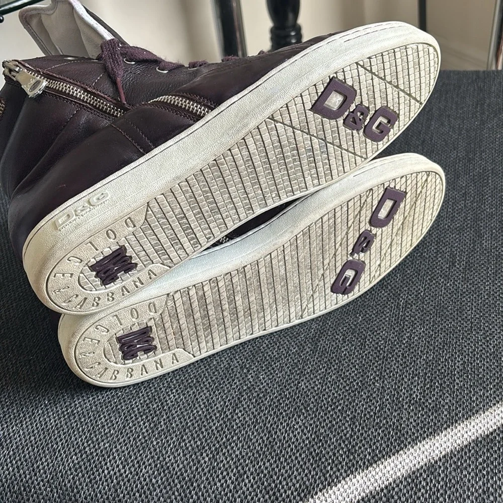 D&G Men's  High-Top Sneakers - Picture 10 of 12